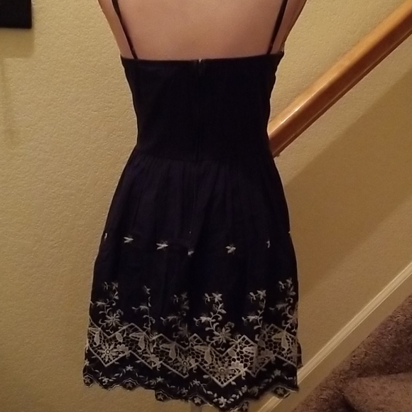 Fun Navy Summer Dress - Picture 5 of 7